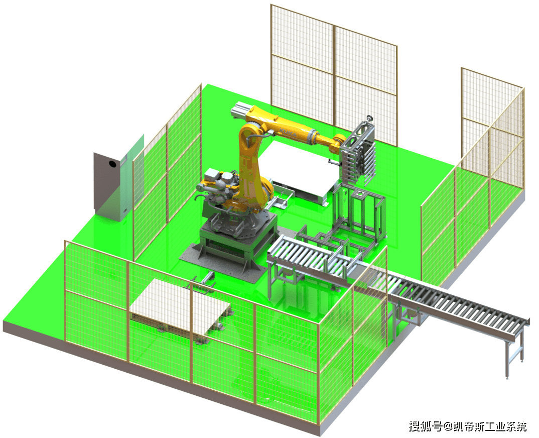 智能工廠物料流轉(zhuǎn)、搬運(yùn)、碼垛機(jī)器人